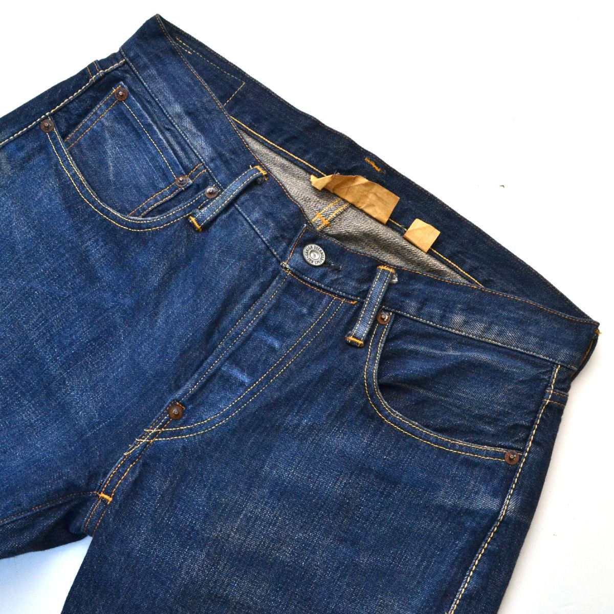 CANTON キャントン LOT NO.500-1022 スリムストレート セルビッチ 