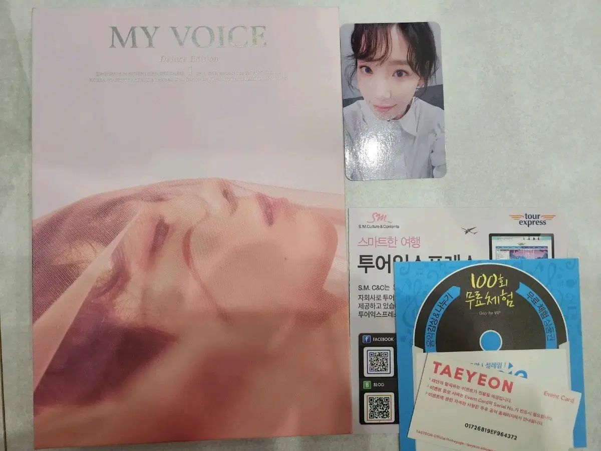 テヨン my voice デラックス アルバム 高品質 トレカ 含む イベント