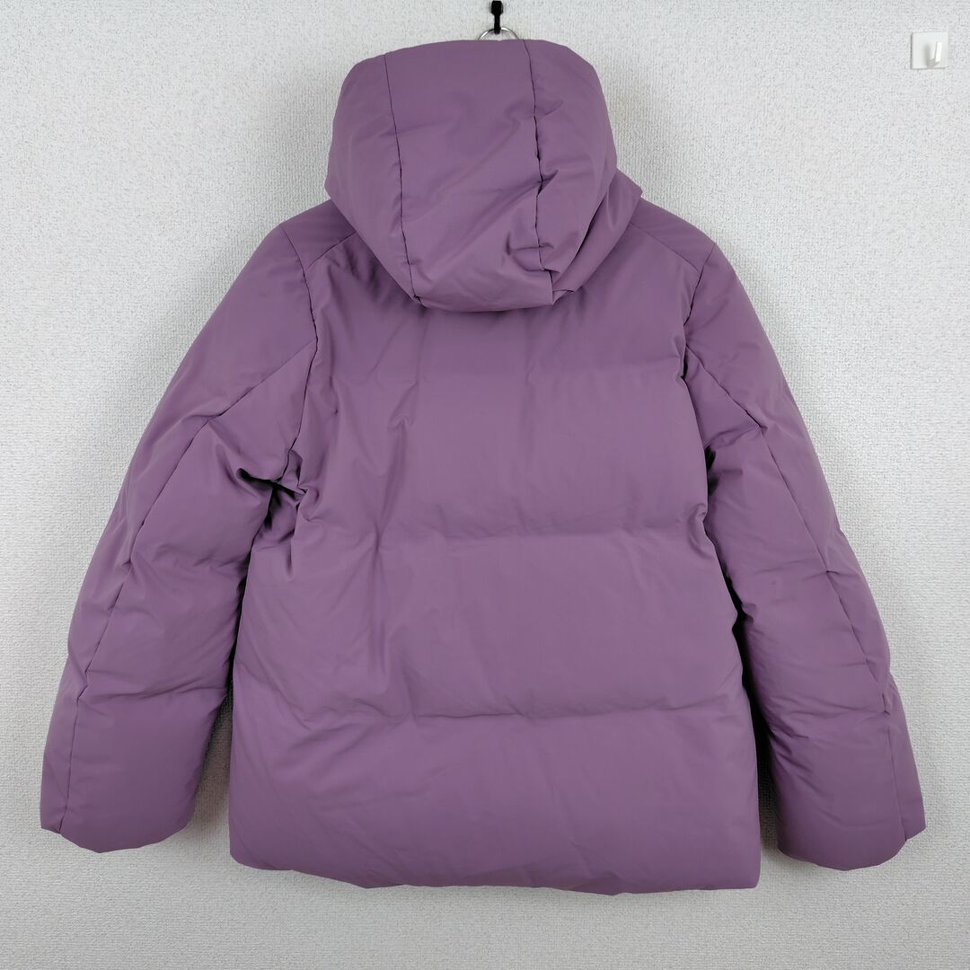 UNIQLO ユニクロ シームレスダウンジャケット フルジップ パープル