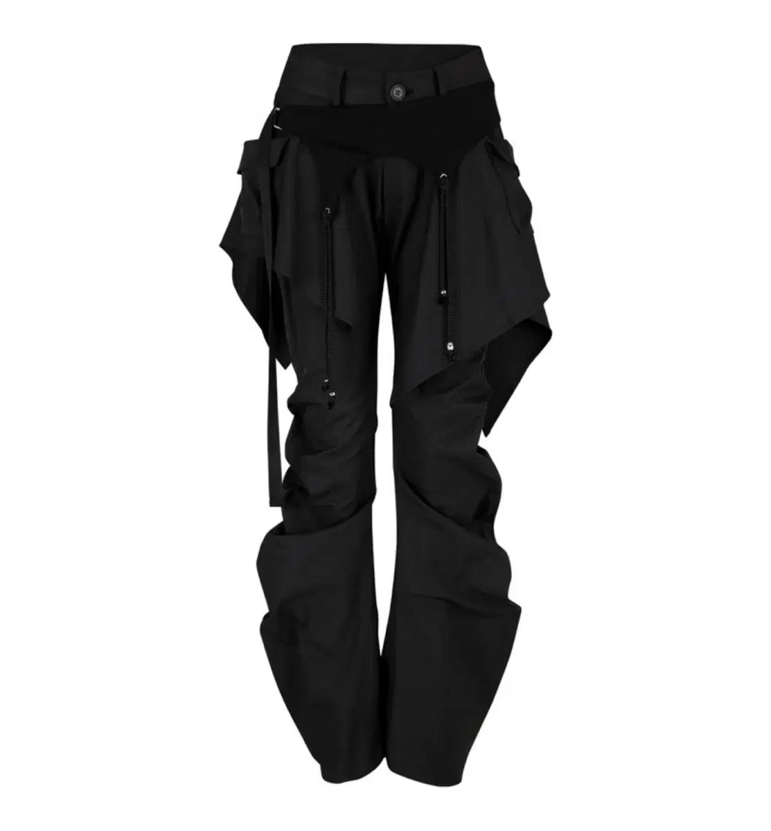 パンツ Kashiko Layered Strap Pants Black Kashiko ズボン Layered Strap Pants Black - メルカリ