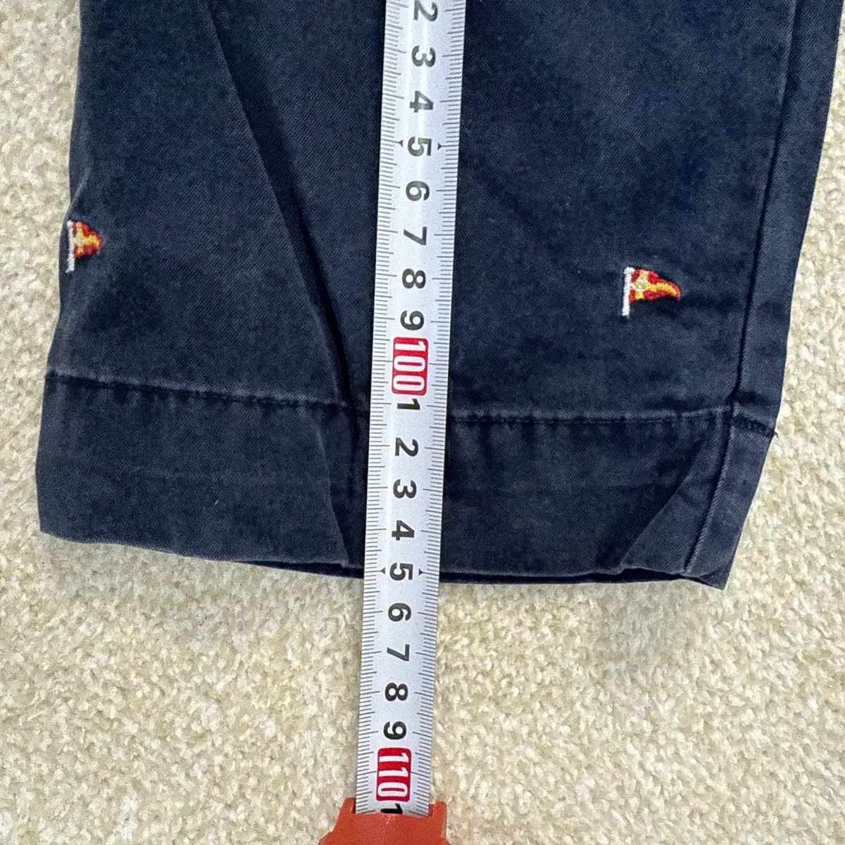 32 POLO RALPH LAUREN フラッグ 刺繍 チノパンツ 0112T1