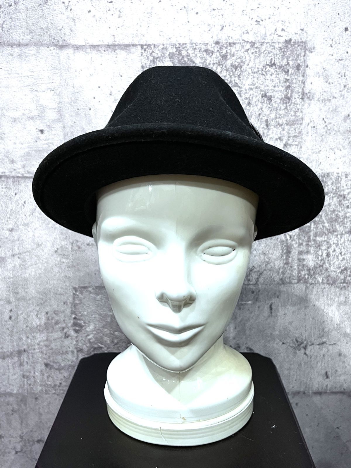 美品 USA製 Bailey ベイリー 中折れ帽 TINO ブラック S 米国製 ウール