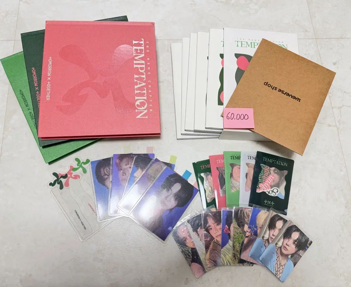 TOMORROW X TOGETHER（TXT） Temptation アルバム トレカ グッズ