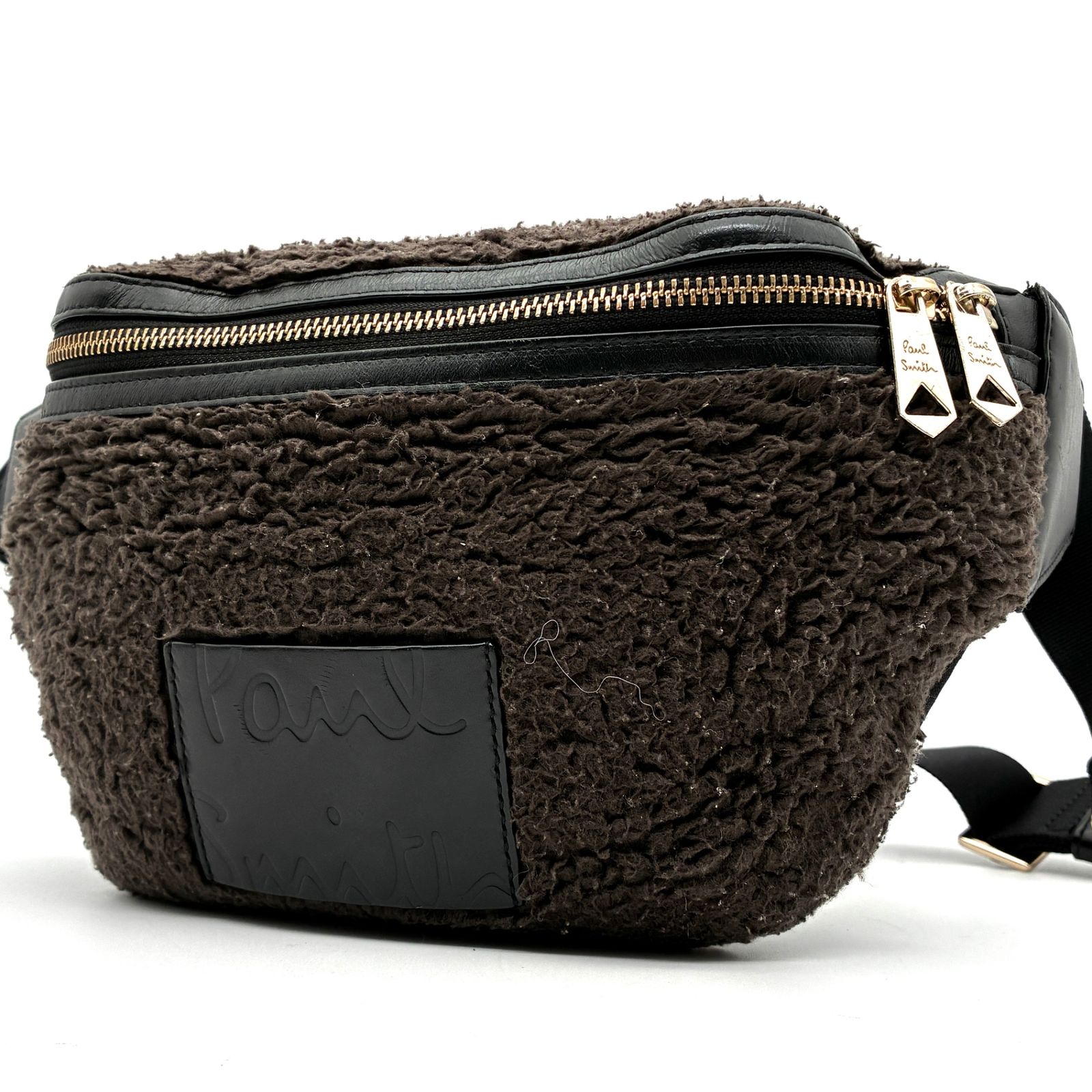 正規品 Paul smith ポールスミス ボディバッグ ウエストバッグ ボア