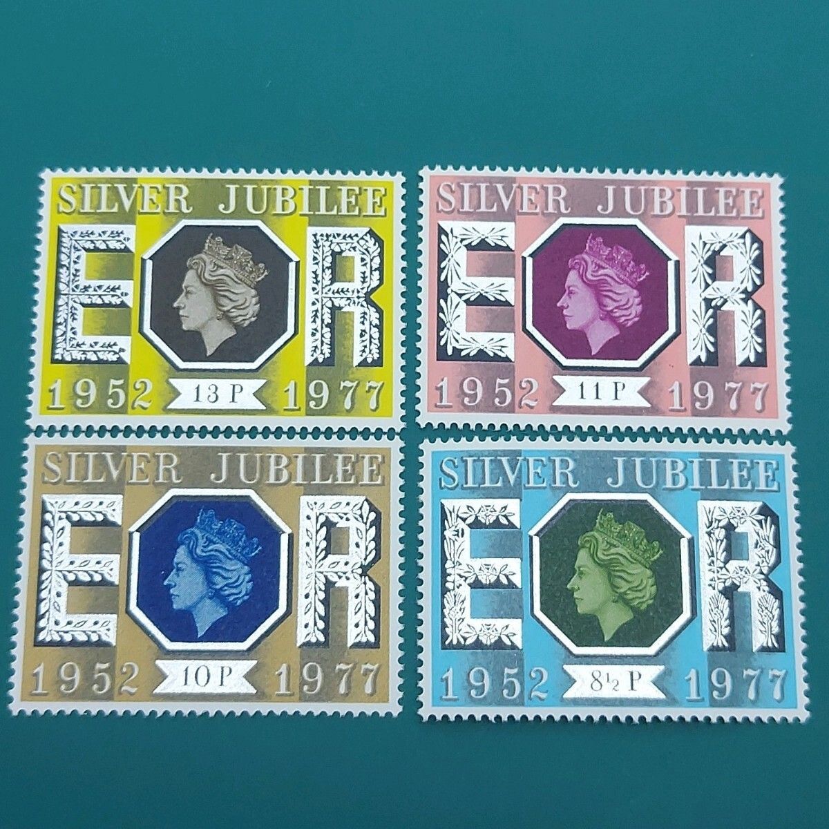 1977年 エリザベス女王2世 即位25周年記念切手コレクション 1977年 エリザベス女王2世 即位25周年記念切手コレクション 1977年