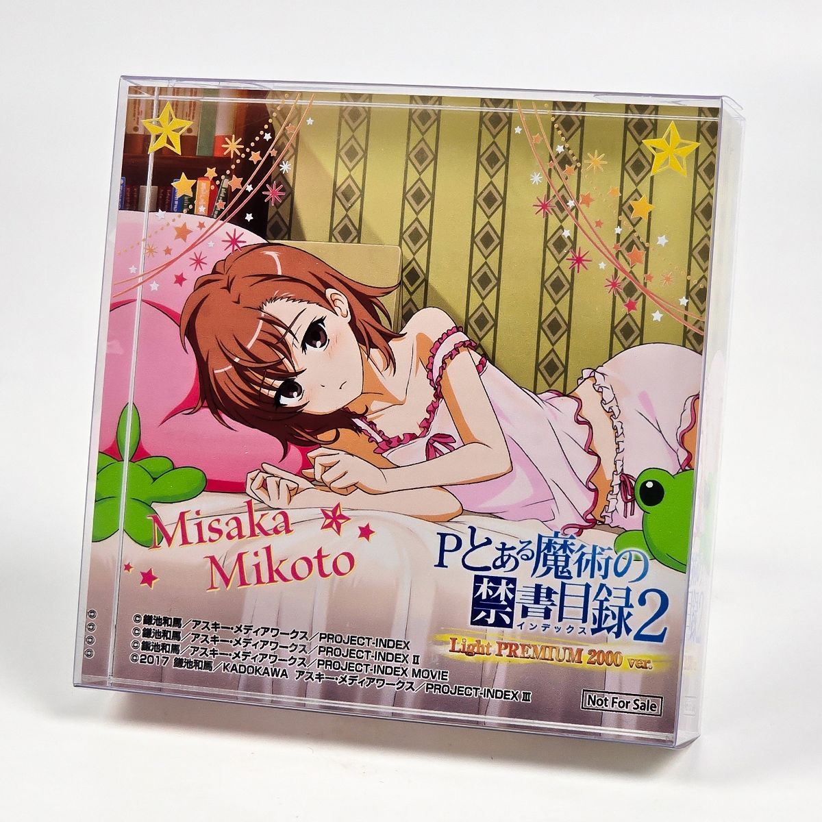 抽プレ当選品 10限 御坂美琴 アクリルブロック Pとある魔術の禁書目録2