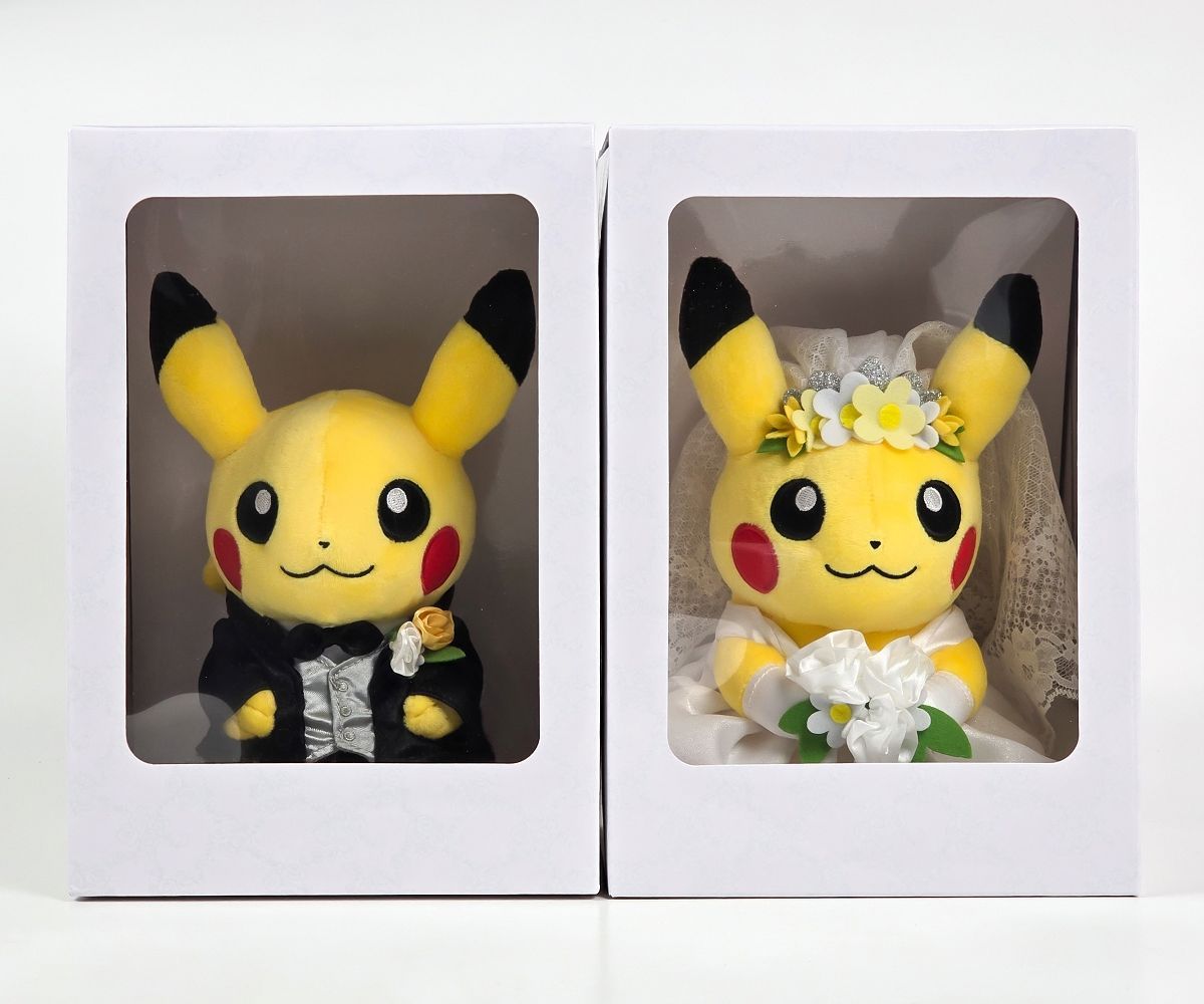 未開封 ポケモンセンター ウエディング ピカチュウ ぬいぐるみ 洋装