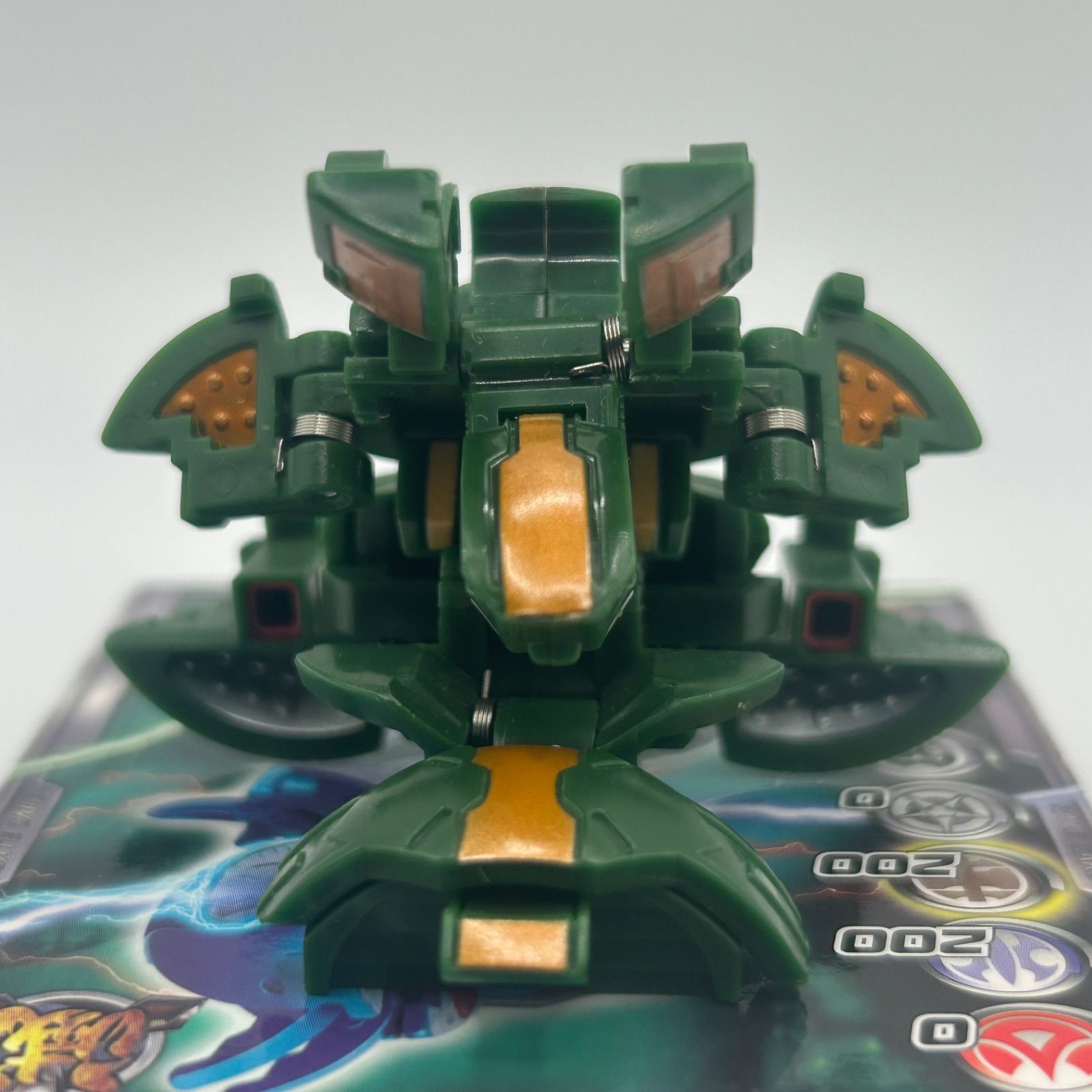 カード付き 爆丸 滅ホロヴォス 硬タンクァー 堅パンツァー サンズ