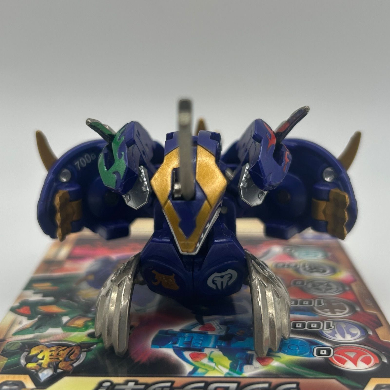 カード付き 爆丸 滅ホロヴォス 硬タンクァー 堅パンツァー サンズ