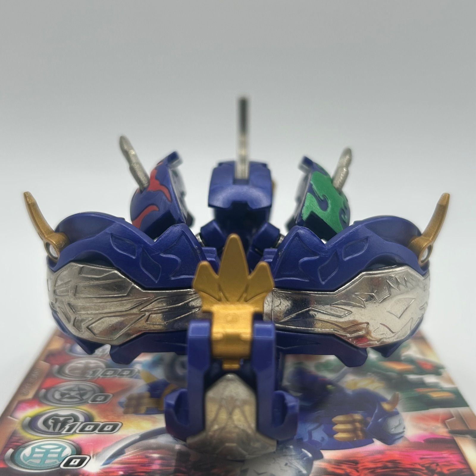 カード付き 爆丸 滅ホロヴォス 硬タンクァー 堅パンツァー サンズ