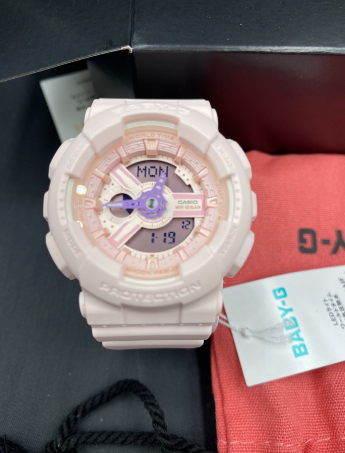 CASIO BABY-G BA-110AH-4AJF ピンク レディース 腕時計 新品 - メルカリ