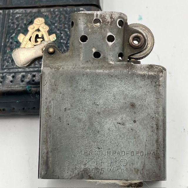 ZIPPO ビンテージ ジッポー 超希少品 1943年～1945年 3バレル フル