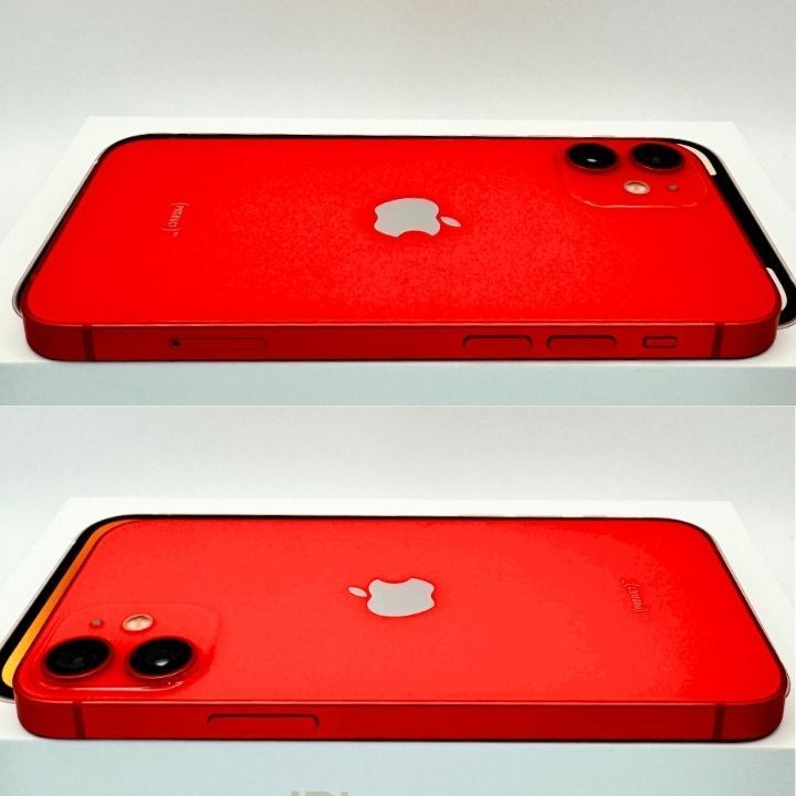 iPhone 12 mini 256GB レッド Aランク SIMフリー 動作確認済 フィルム