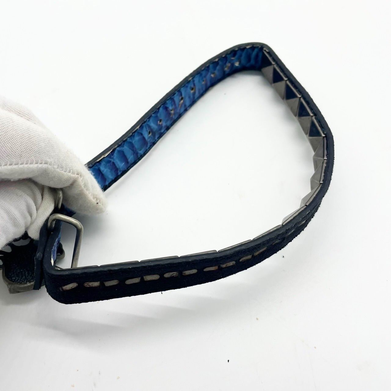 SEX POT ReVeNGe スカル ピラミッド スタッズ 首輪 リストバンド