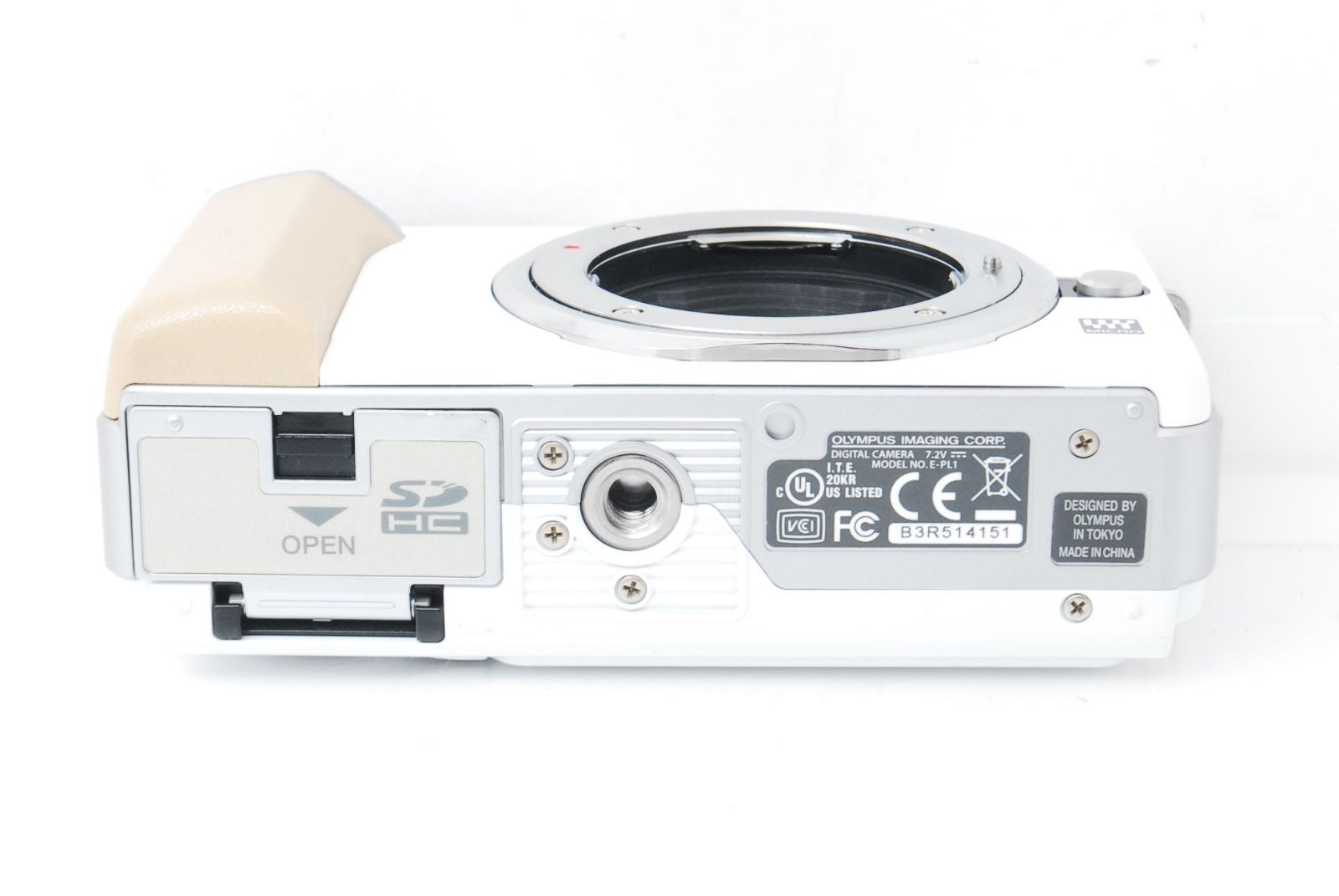 1217ショット 良品】 オリンパス E-PL1s ホワイト ミラーレスカメラ