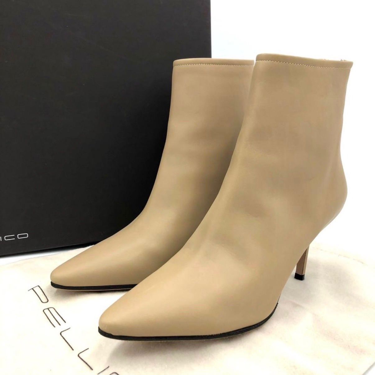 PELLICO ペリーコ ブーティ ショートブーツ 24センチ 新品未使用】PELLICO ペリーコ ショートブーツ ブーティ 24cm - メルカリ