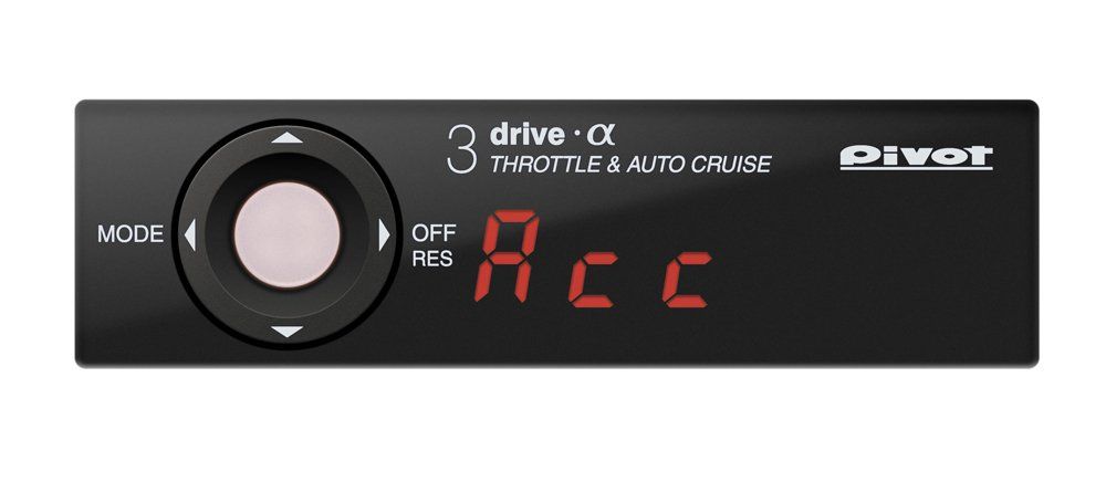 【ゴンザス】PIVOTスロットコントローラートヨタ純正クルーズコントロール 3DA-T（3-drive・αトヨタ純正スイッチ対応品） | オートクルーズ付