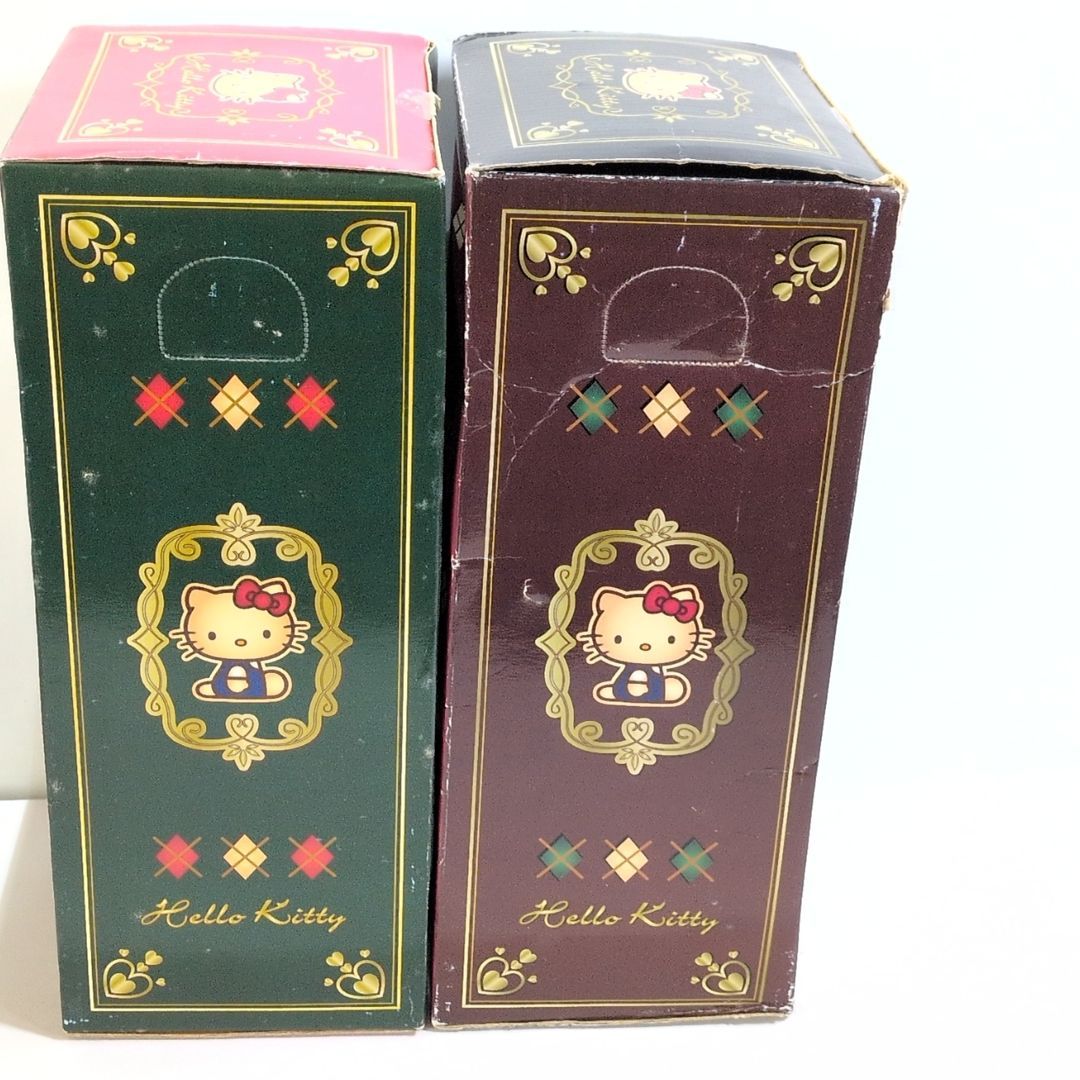 ♥ ハローキティ 置時計 振り子時計 柱時計 キティ ちゃん 古時計 2006年 き Sanrio サンリオ プライズ