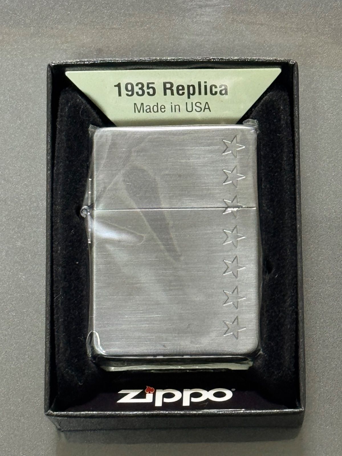 zippo Seven Stars SPIRIT SOLID BLACK 限定品 セブンスター 1935 