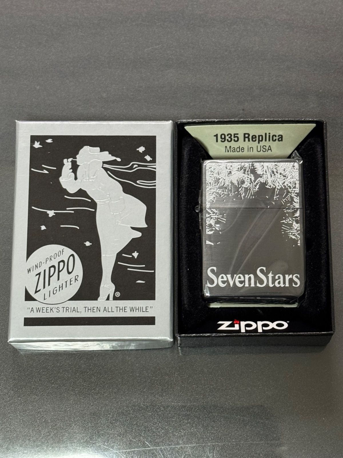 zippo Seven Stars SPIRIT SHARP MIND 限定品 セブンスター 1935