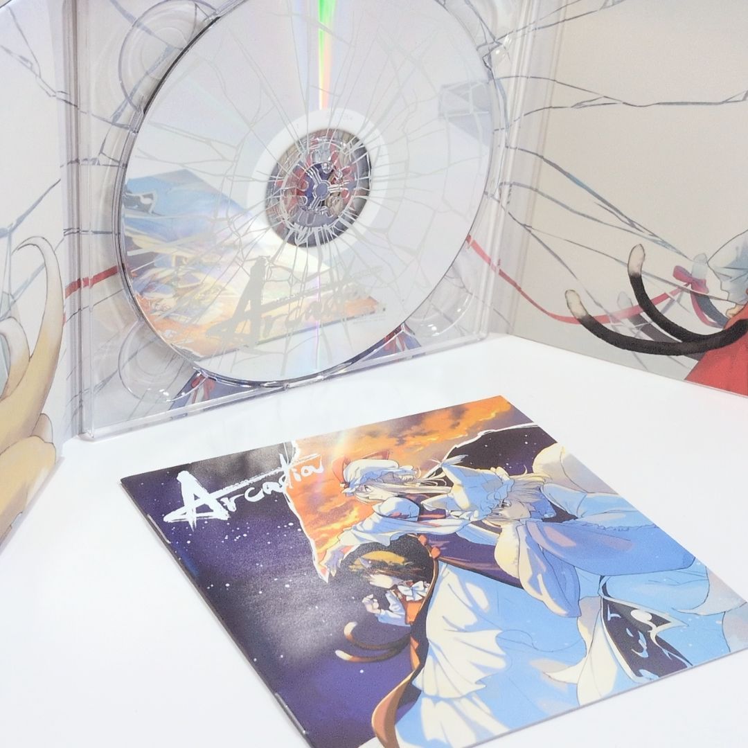 Arcadia GET IN THE RING GCHM Jell みぃ 仲谷 東方 同人 音楽 CD
