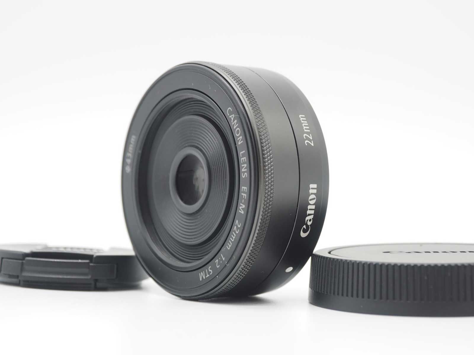 キャノン Canon EF-M 22mm f/2 STM Lens for EOS M EF-M Mount Black