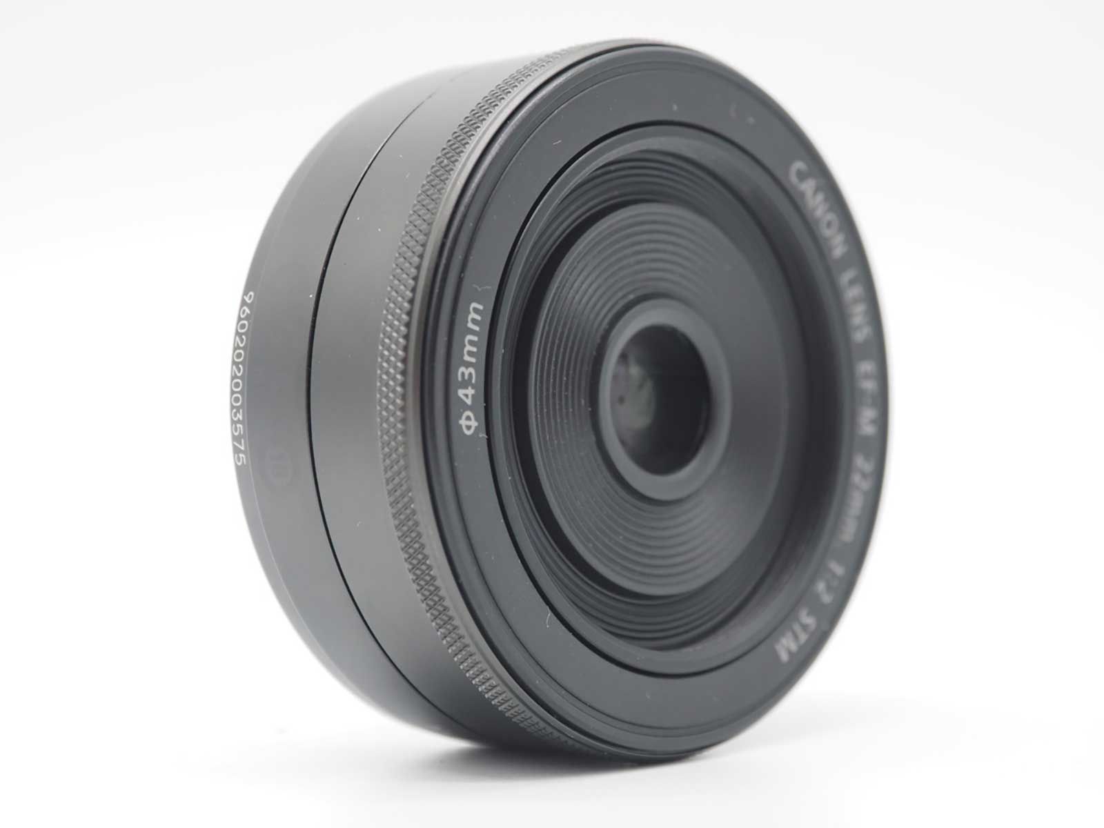 キャノン Canon EF-M 22mm f/2 STM Lens for EOS M EF-M Mount Black