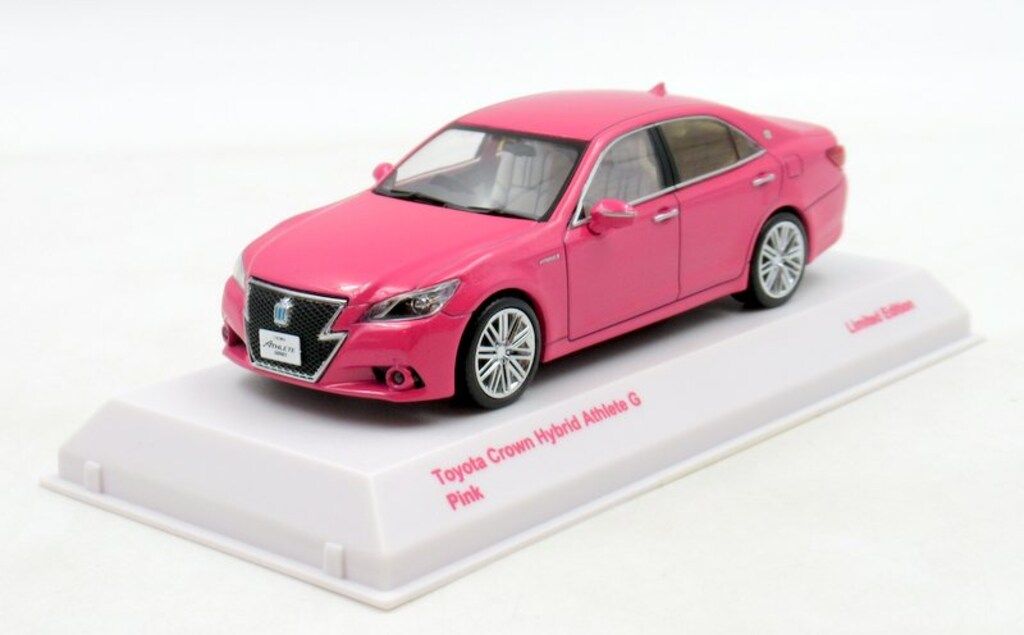 京商 1/43 Toyota Crown Hybrid Athlete G Pink KS03645P - メルカリ