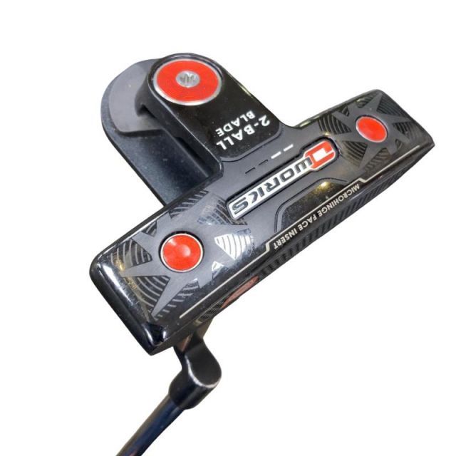  オデッセイ O WORKS 2・BALL BLADE 34インチ パター PT スチール (フレックスその他) メンズ 男性用 右利き 右用 Cランク ゴルフクラブ