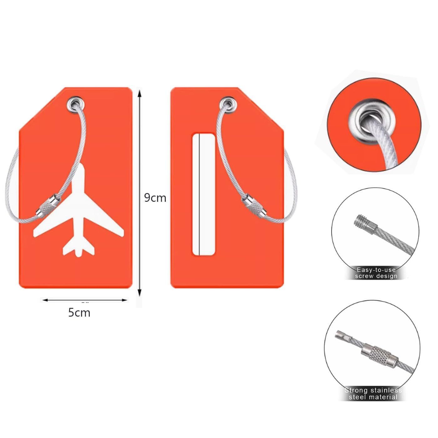 ☆即日発送☆Mirhua 荷物タグ スーツケース ネームタグ シリカゲル