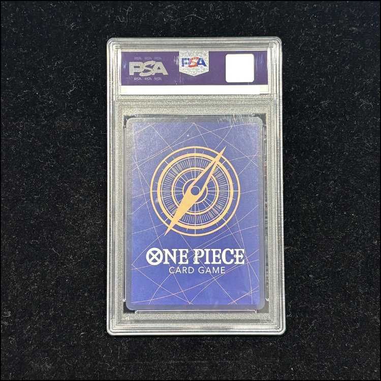 PSA10】モンキー・D・ルフィ(パラレル)(サイン入り) P-SR ST01-012 1枚