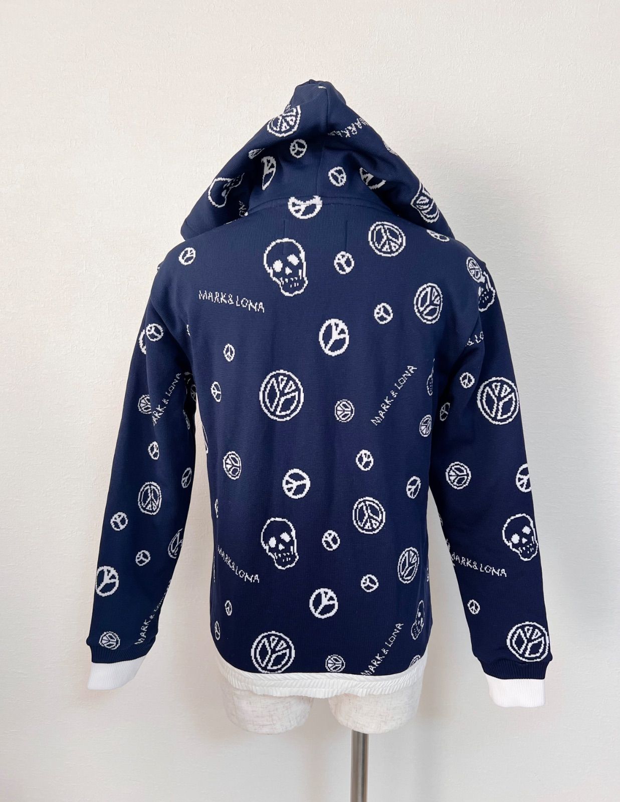 MARK&LONA マークアンドロナ ジップパーカー M フード付き - メルカリ