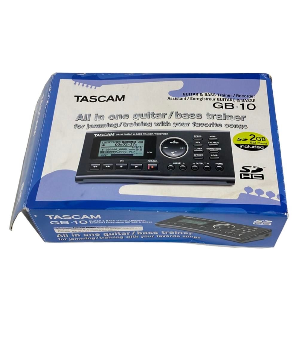 美品 タスカム ギター・ベーストレーナー GB-10 TASCAM - メルカリ