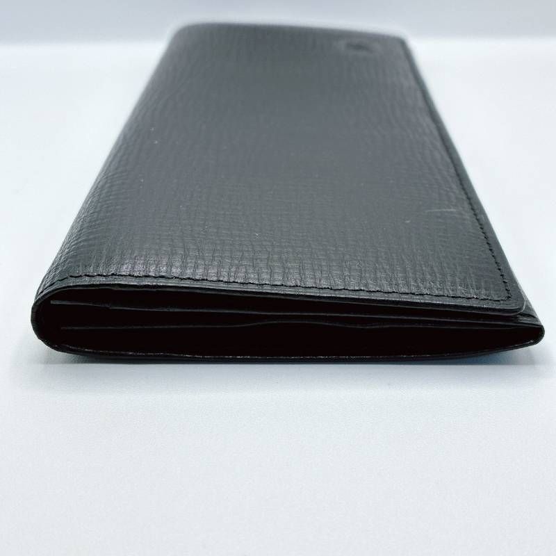 【未使用】バーバリー　長財布　激レア　ホースロゴ　サークルロゴ　ヴィンテージ BURBERRY バーバリー 長財布 二つ折り オールドレザー ホースロゴ タグ