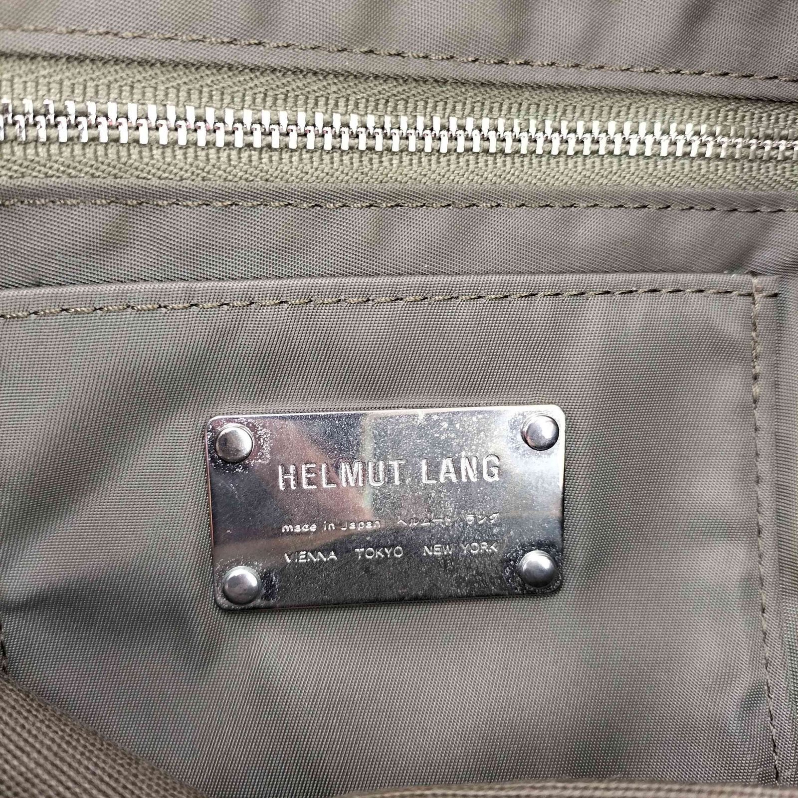 ヘルムートラング HELMUT LANG 99AW 本人期 ロゴプリント ミリタリー