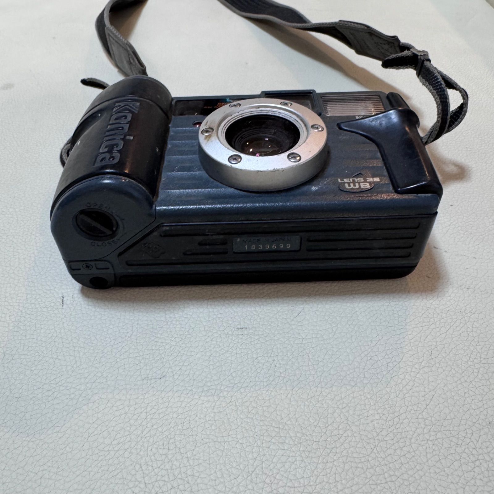 Konica コニカ 現場監督 LENS 28 WB フィルムカメラ 動作確認済 - メルカリ