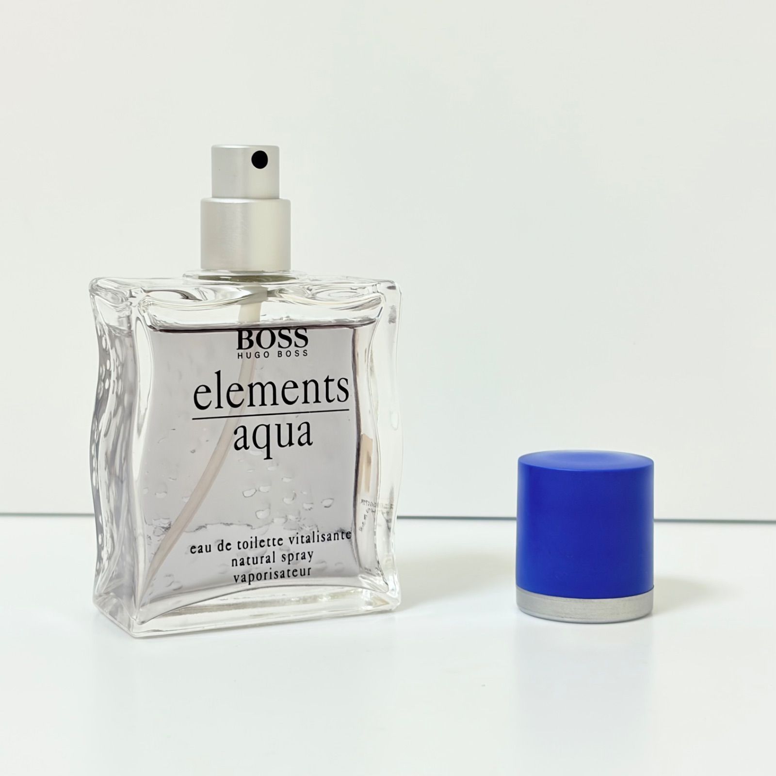 希少 廃盤 HUGO BOSS elements aqua eau de toilette ヒューゴボス
