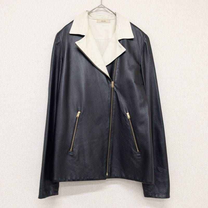 CELINE ライダースジャケット フィービー期 25F072678 40 CELINE ライダースジャケット フィービー期 25F072678 40 CELINE