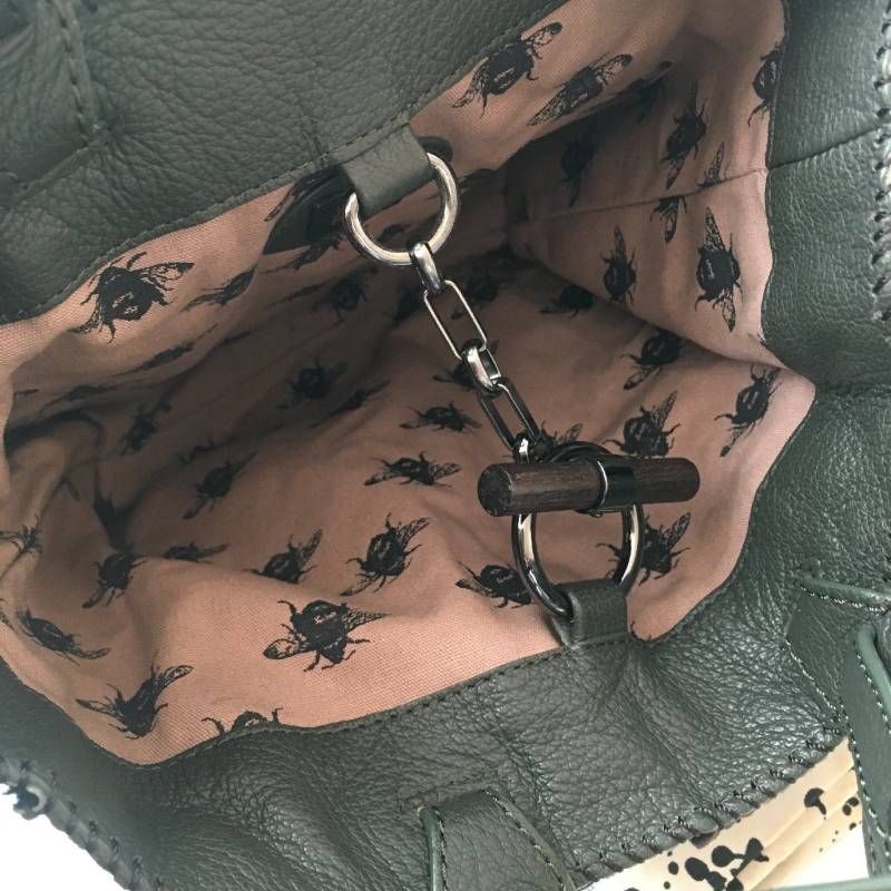 美品 JAMIN PUECH（ジャマンピュエッシュ）パッチワーク バッグ - メルカリ