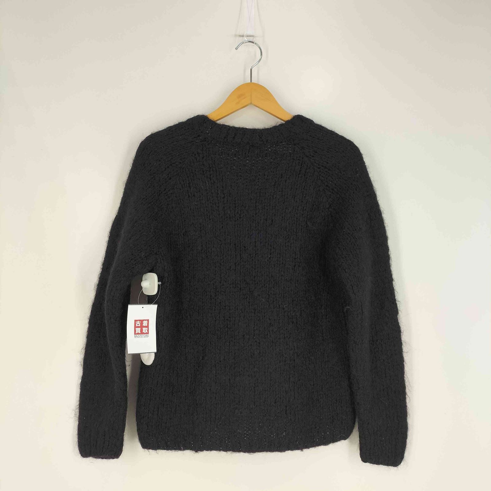 ユーズドフルギ USED古着 60S モヘア Vネック ローゲージ ニット