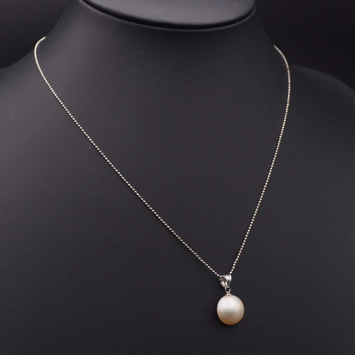 極美品✨アコヤ 本真珠 パールネックレス 10〜11mm silver刻印 本真珠