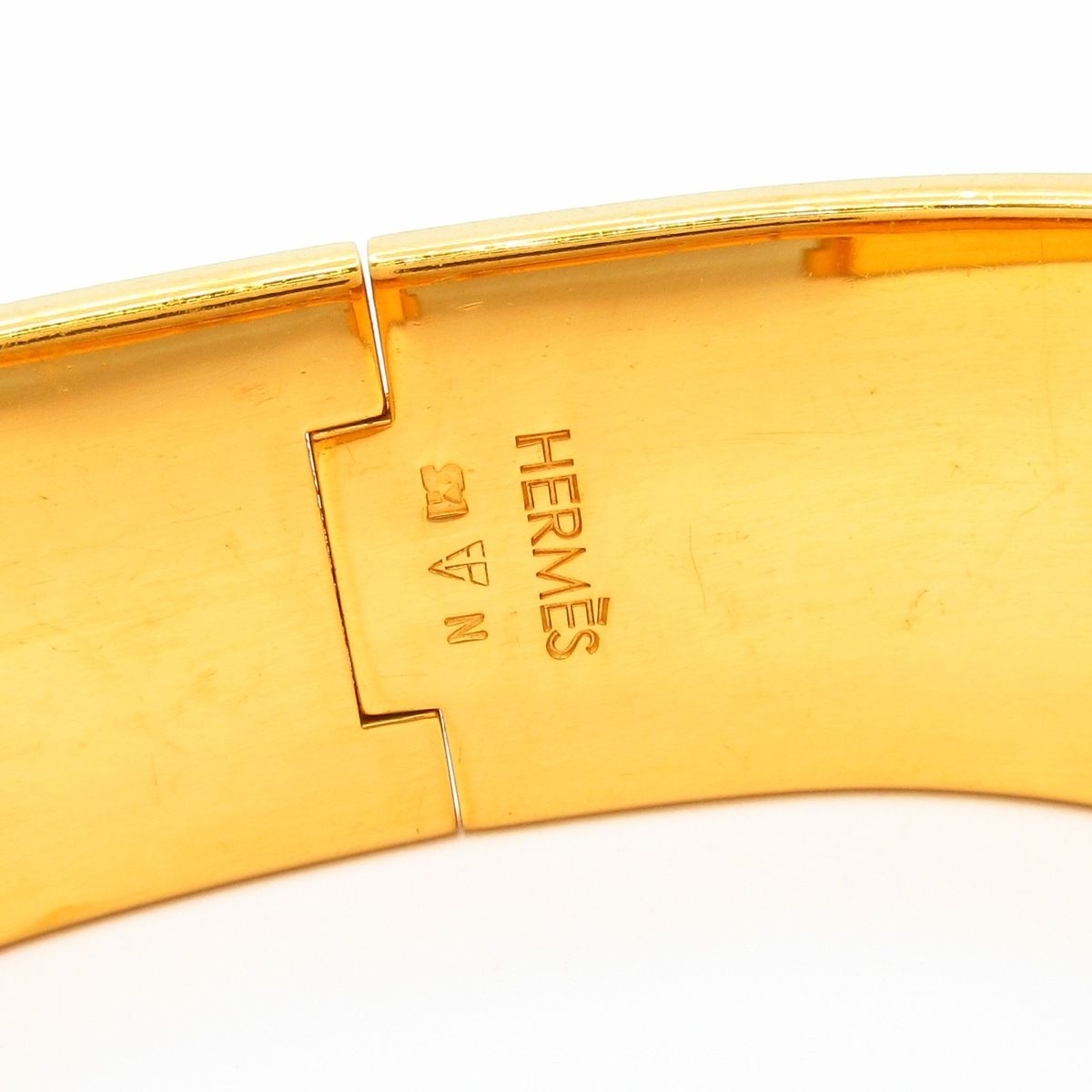 HERMES(エルメス) バングル クリック・クラックH ゴールド×ライト