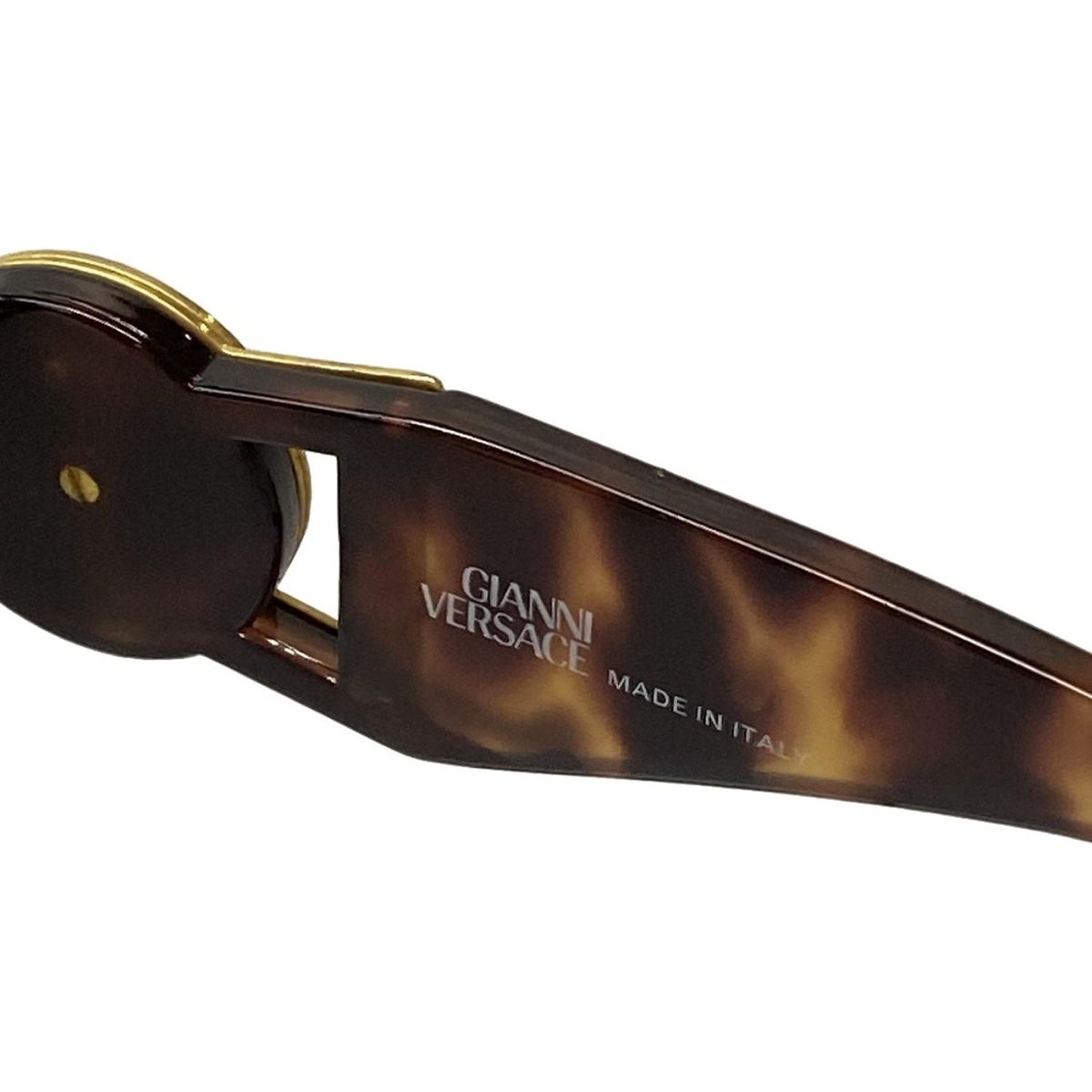 GIANNIVERSACE(ジャンニヴェルサーチ) サングラス - MOD424 黒×ダーク