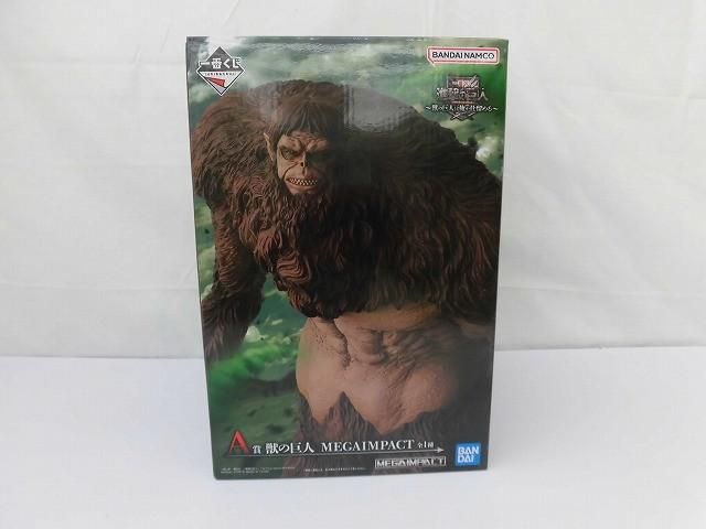 未開封】 フィギュア 一番くじ 進撃の巨人 獣の巨人は俺が仕留める A賞