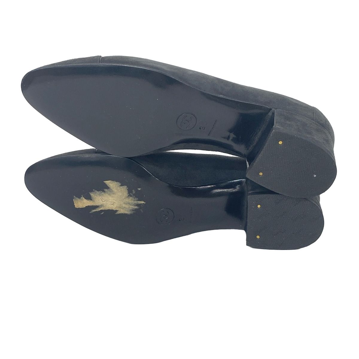 CHANEL(シャネル) パンプス 38 レディース - ダークグレー - メルカリ