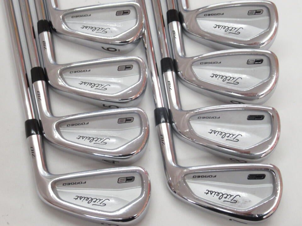 タイトリスト CB 718 AMT TOUR WHITE S200フレックス アイアンセット