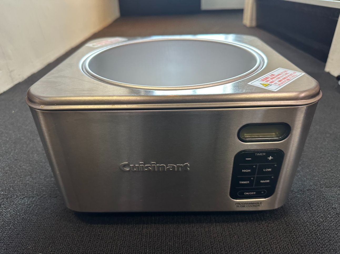 訳アリ) Cuisinart(クイジナート)スロークッカー カウンタートップ