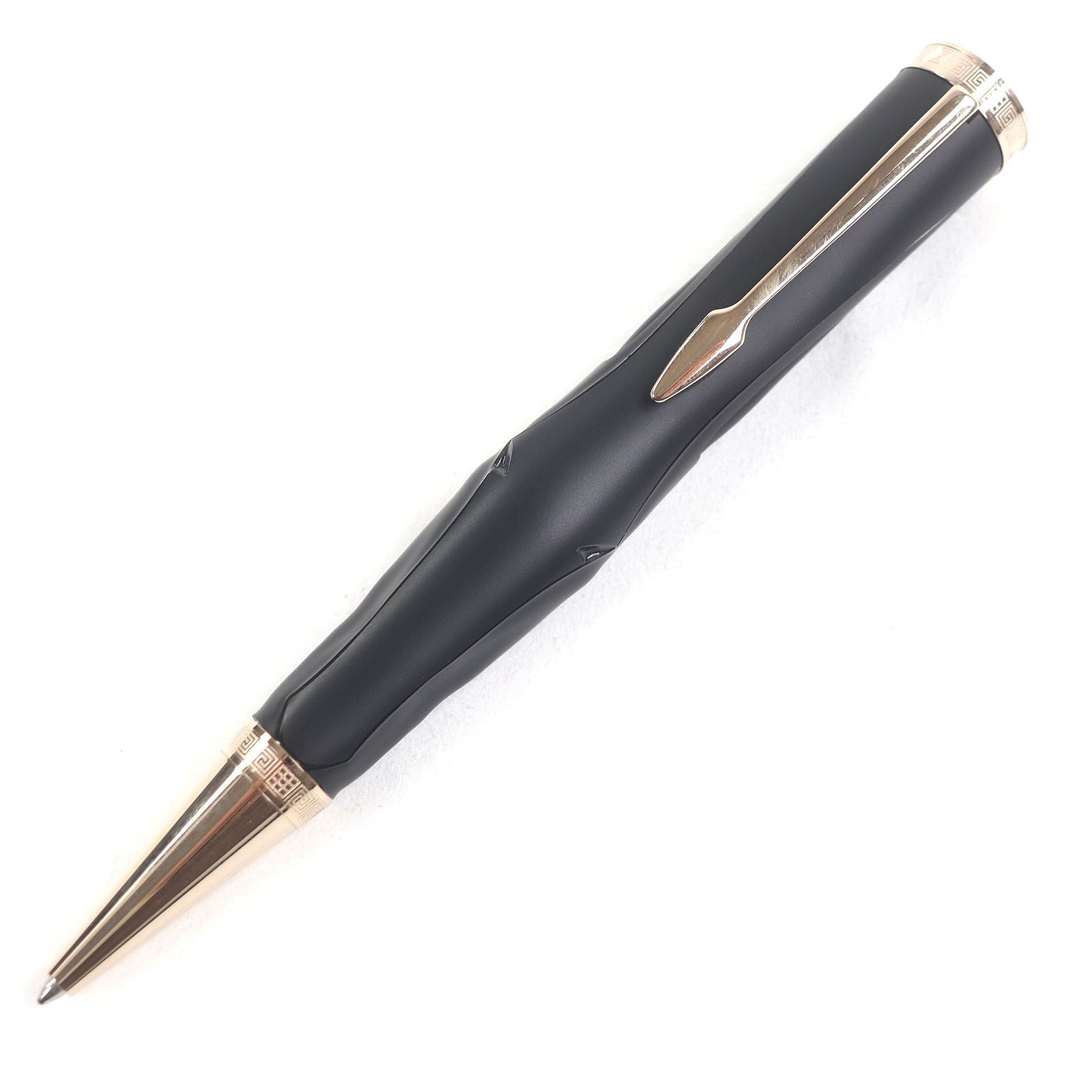極美品□MONTBLANC モンブラン 作家シリーズ オマージュ トゥ ホメロス リミテッドエディション 04679/10300 ボールペン ブラック ゴールド メンズ 定価174,900円 極美品□MONTBLANC モンブラン 作家シリーズ オマージュ トゥ ホメロス