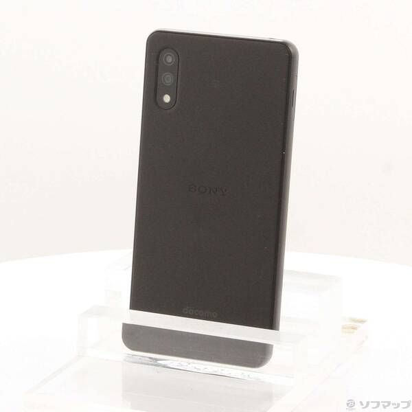 中古品〕 Xperia Ace II 64GB ブラック SO-41B docomoロック解除SIM