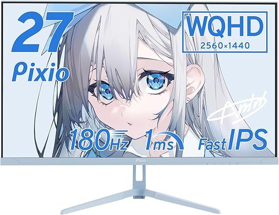 ジャンク品】 Pixio ピクシオ PX278WAVEB ゲーミングモニター 27インチ